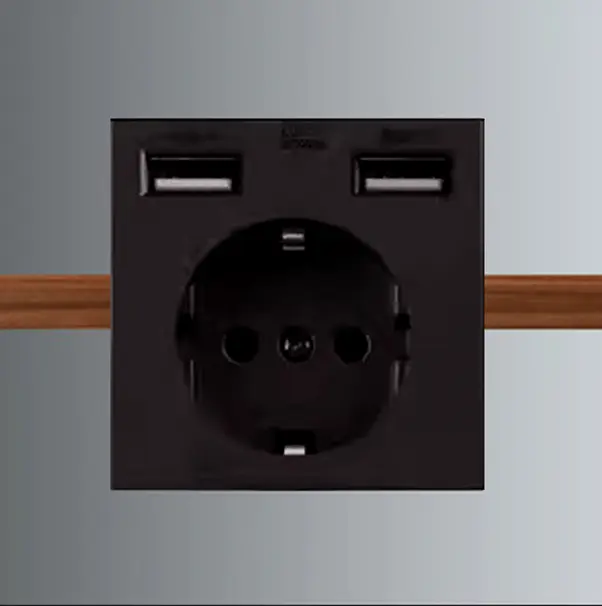 Cube Series Socket (USB Type)